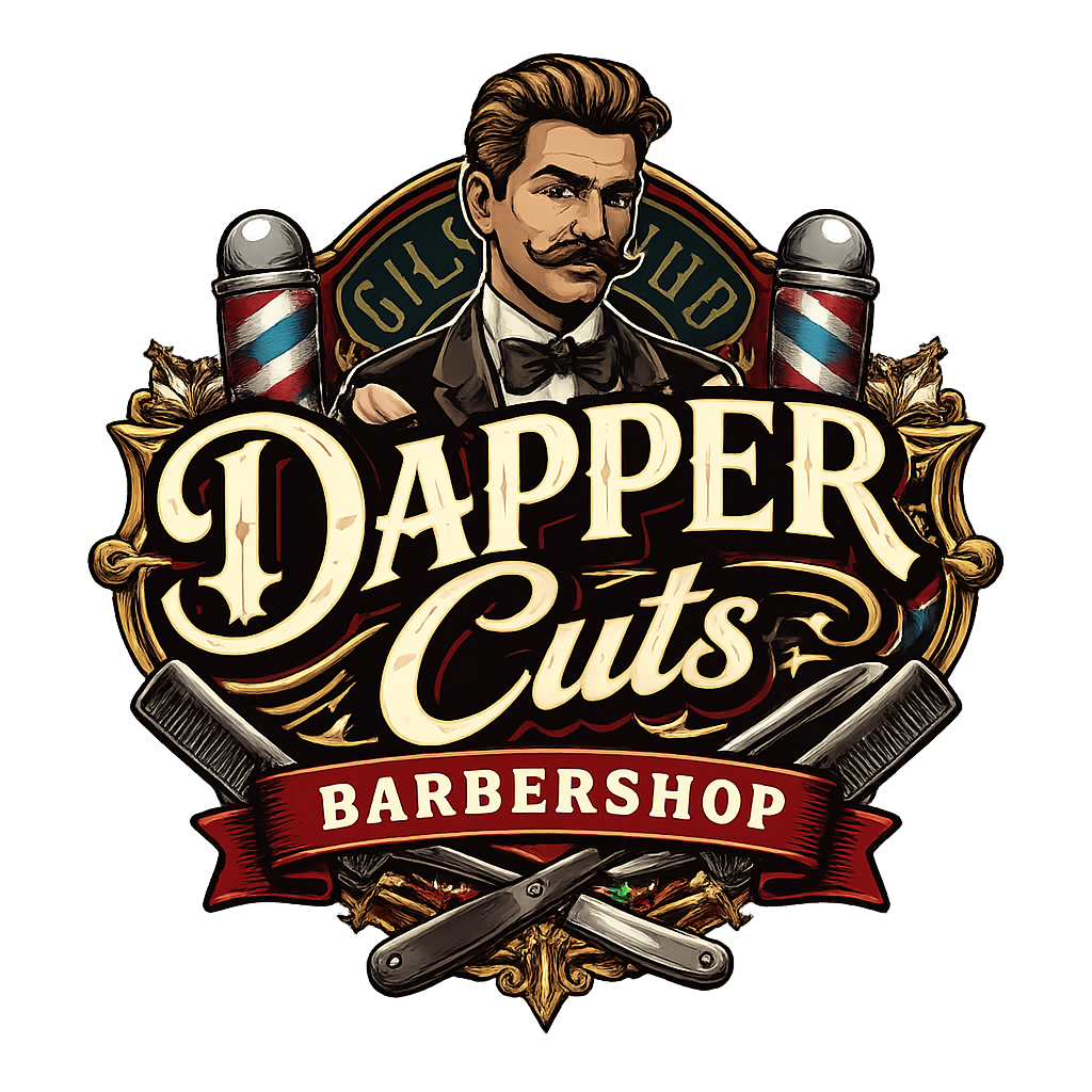 Dapper Cuts Barbershop emblem